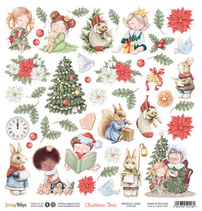 Christmas Time 07 12x12 Paper CHTI-07