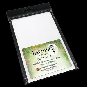 Multifarious Card A6 White Lavinia