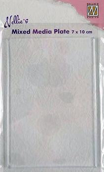 Rectangle Mixed Media Plate