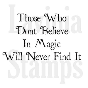 Believe in magic LAV344