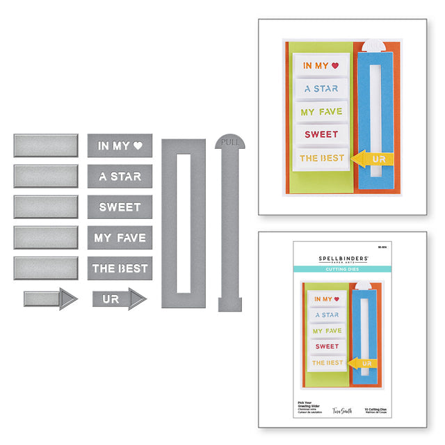 Pick Your Greeting Slider S5-509 by Spellbinders