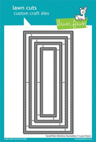 Small Slimline Stackable Dies LF2733