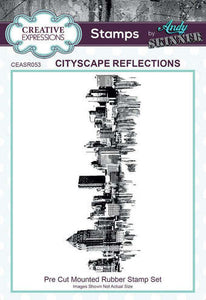 Cityscape Reflections Stamp by Andy Skinner CEASR053