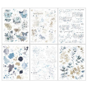 Serenity - Rub-on Transfer Set Vintage Artistry by 49 & Market VAS-38060