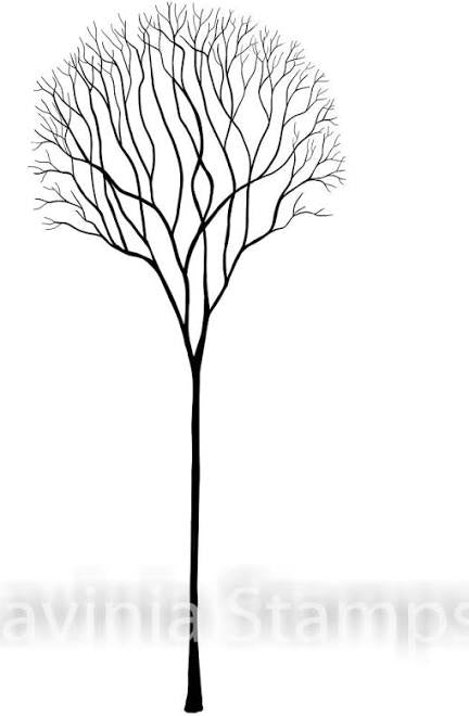 Single skeleton Tree LAV532 – Image Plus Scrapbook Superstore