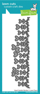 Heart Garden Border Dies LF3019 by Lawn Fawn