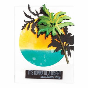Layered Palm Tree Die S4-922 Spellbinders