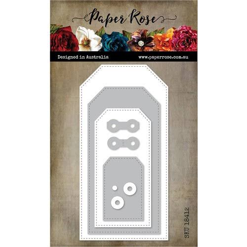 Stitched Tags by Paper Rose 18412