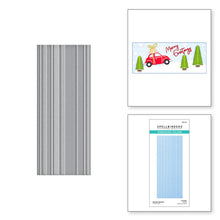 Load image into Gallery viewer, Striped Slimline Embossing Folder DL SES-022