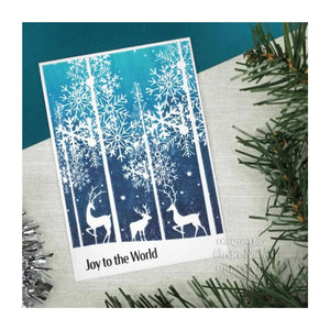 Nordic Winter DL Rubber Stamp