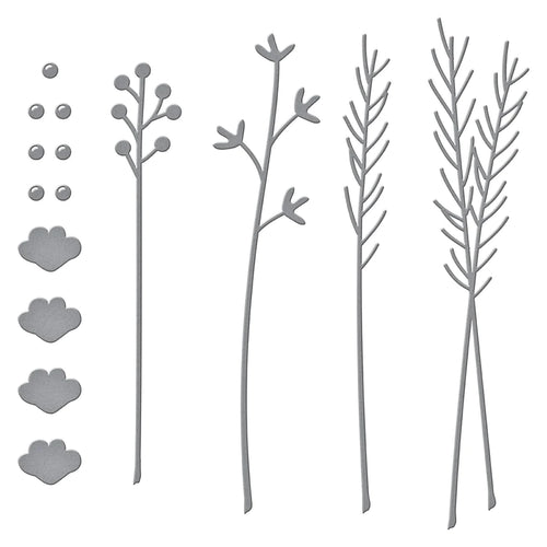 Sealed Botanical Sprigs Die S4-1248