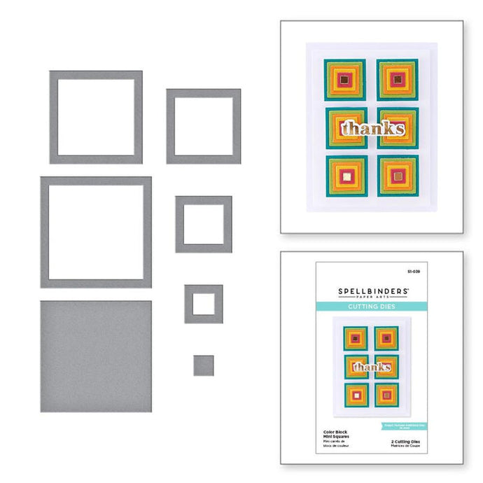 Colour Block Mini Squares s1-039