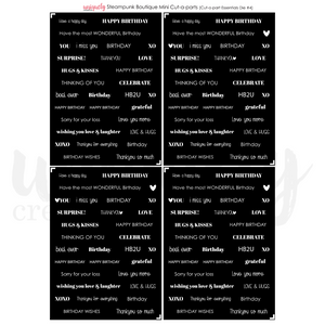 Steampunk Boutique Cut-a-part Sheet Mini
