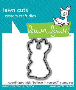 Believe in Yourself Lawn Cuts Die LF1043 by Lawn Fawn