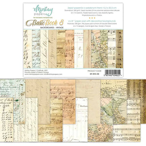 Backgrounds - Vintage Basic Book 8 by Mintay