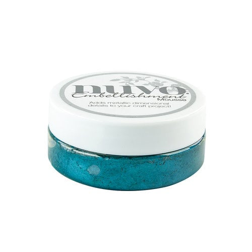 Pacific Teal Nuvo Embellishment Mousse 822N