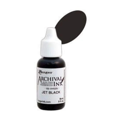 Jet Black Archival Re inker Ranger ARR30799