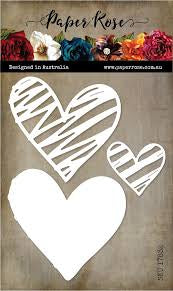 Scribbled Hearts 17832