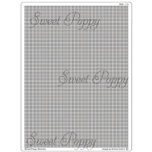 Grid Plate Metal Stencil SP6-113 Sweet Poppy