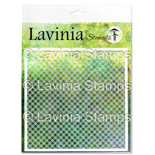 Waffle 8”x8” Stencil ST047 Lavinia
