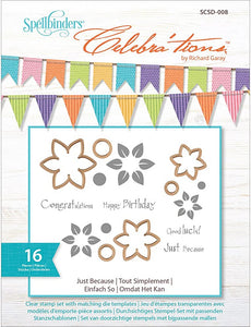 Just Because Stamp & Die Set SCSD-008 Spellbinders