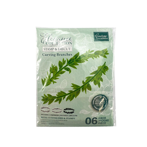 Curving Branches Elegance Collection CO728844 Stamp & Diecut