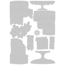 Load image into Gallery viewer, Build a Cake Sizzix Die Set 665882