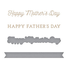 Load image into Gallery viewer, Happy Parents Day Hot Foil &amp; Die Set