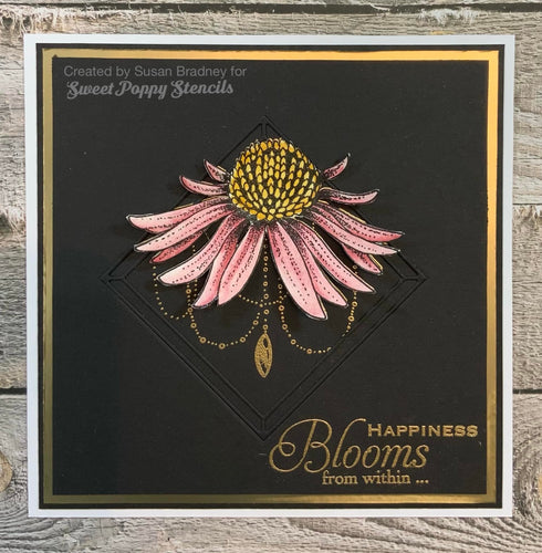 Daisies A5 Stamp