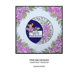 Sweet Rose Frames Series PI193 Pink Ink Designs