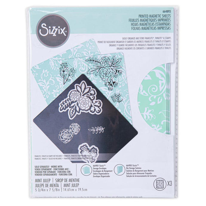 Printed Magnetic Storage Sheets