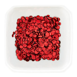 Scarlet Smooth Sequin Discs by Spellbinders SCS-202