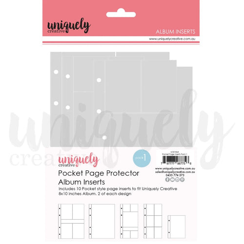 Pocket Page Inserts Pack 1