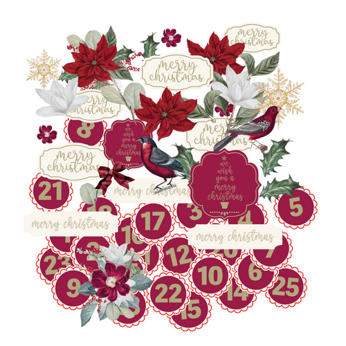 A Very Vintage Christmas Mixed Creative Cuts UCP2453 Uniquely Creative
