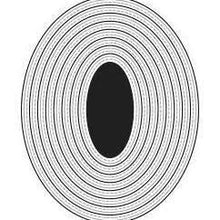 Load image into Gallery viewer, Stitched Oval 16551