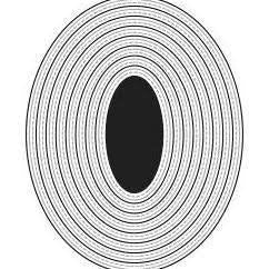 Stitched Oval 16551