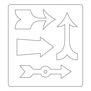 Arrows Steel Rule Die (Discontinued) 659734 Sizzix