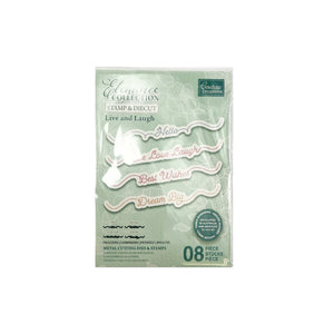 Live & Laugh Elegance Collection CO728847 Stamp and Diecut
