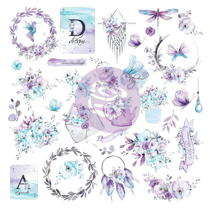 Aquarelle Dreams Ephemera by Prima