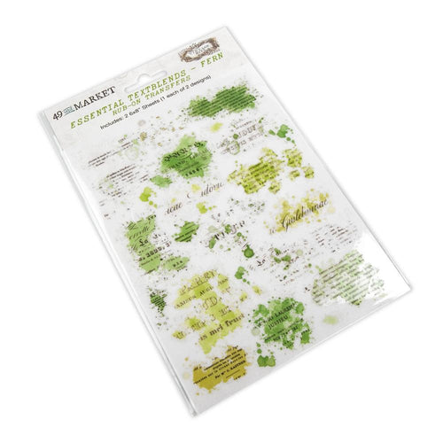 Fern - Essential Textblend Rub-Ons