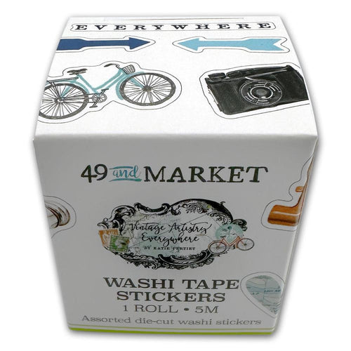Everywhere - Washi Tape Stickers 49 & Market
