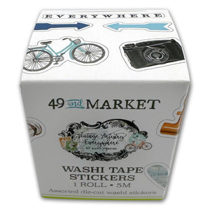 Everywhere - Washi Tape Stickers 49 & Market