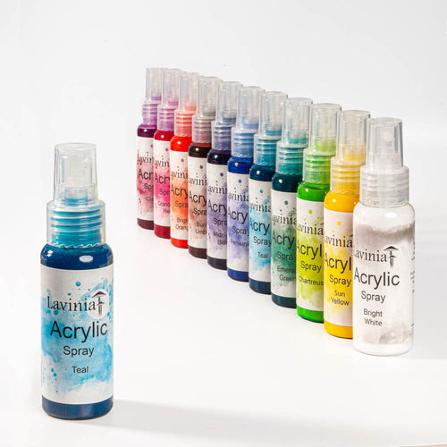 Teal Acrylic Spray