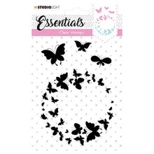 Load image into Gallery viewer, Silhouette Butterflies Clear Stamp Set