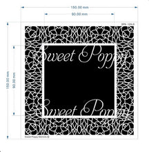 Load image into Gallery viewer, Lace Aperture Square