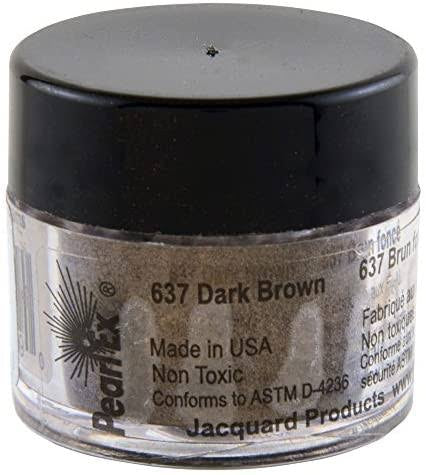 Dark Brown Pearl Ex Pigment Powder 637