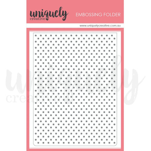 Polka Dots Embossing Folder