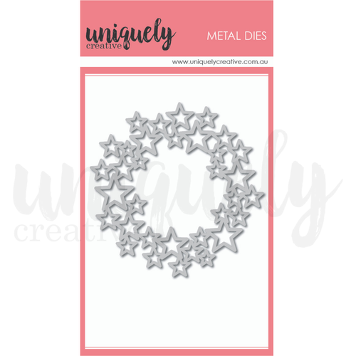 Star Wreath Die UCD1940 Uniquely Creative