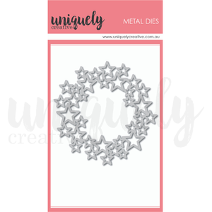 Star Wreath Die UCD1940 Uniquely Creative