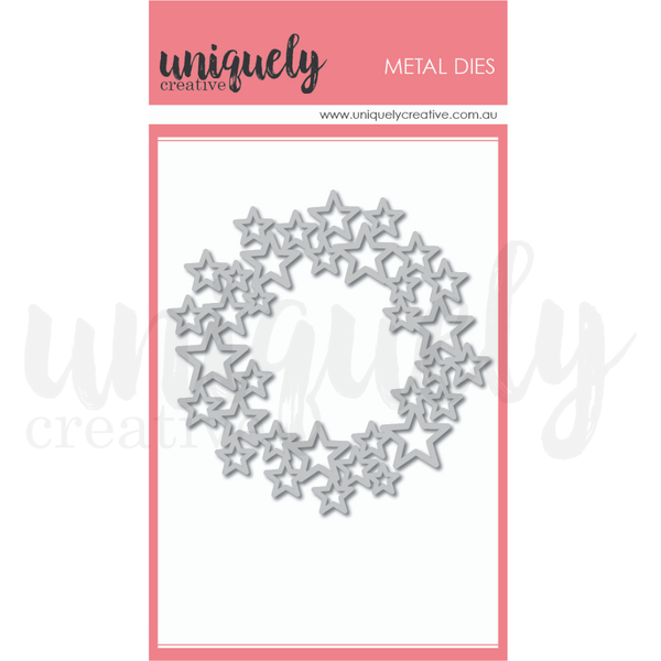 Star Wreath Die UCD1940 Uniquely Creative